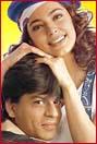 Shah Rukh Khan and Juhi Chawla