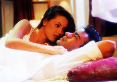 Ajay Devgan and Mahima Chaudhary