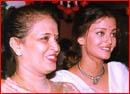 Aishwarya with mama Rai