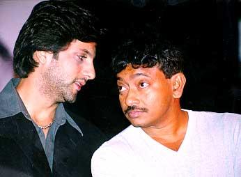 Fardeen with Ramgopal Varma