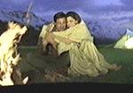 Sunny Deol and Juhi Chawla in Arjun Pandit