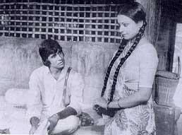 Rekha and Amitabh Bachchan in Alaap