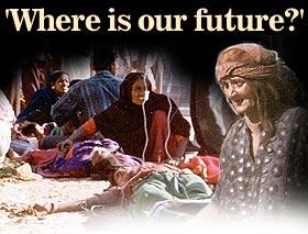 'Where is our future?'