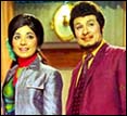 Latha with MGR