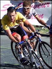 Lance Armstrong and Jan Ullrich