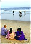 Ramakrishna beach at Vishakhapatnam
