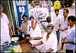 Waiting for the special halwa